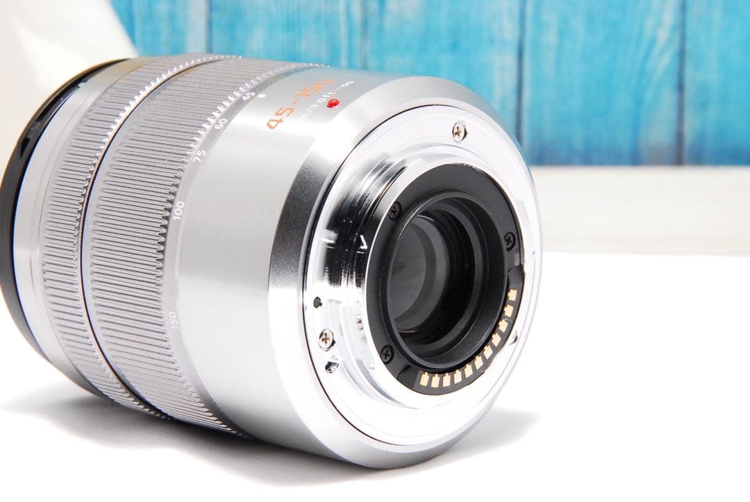 LUMIX 望遠レンズ　45-150mm パナソニック　元箱付き レンズフード付