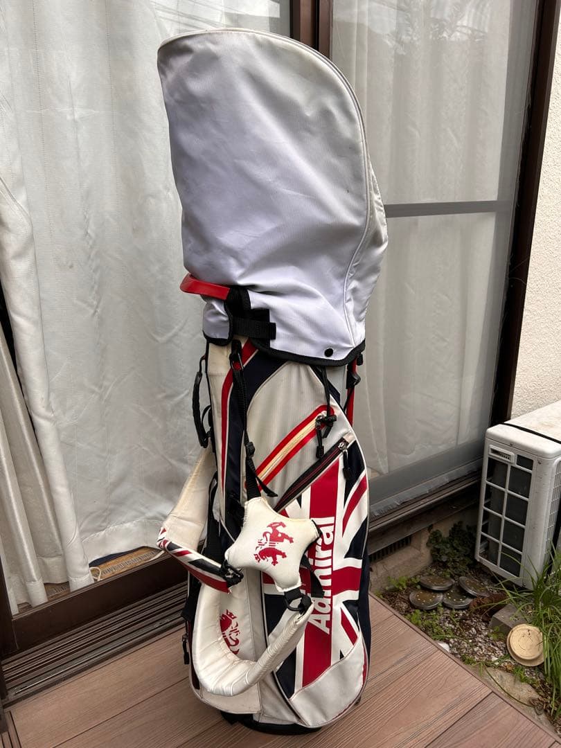 Admiral スタンドゴルフバッグ イギリス国旗デザイン