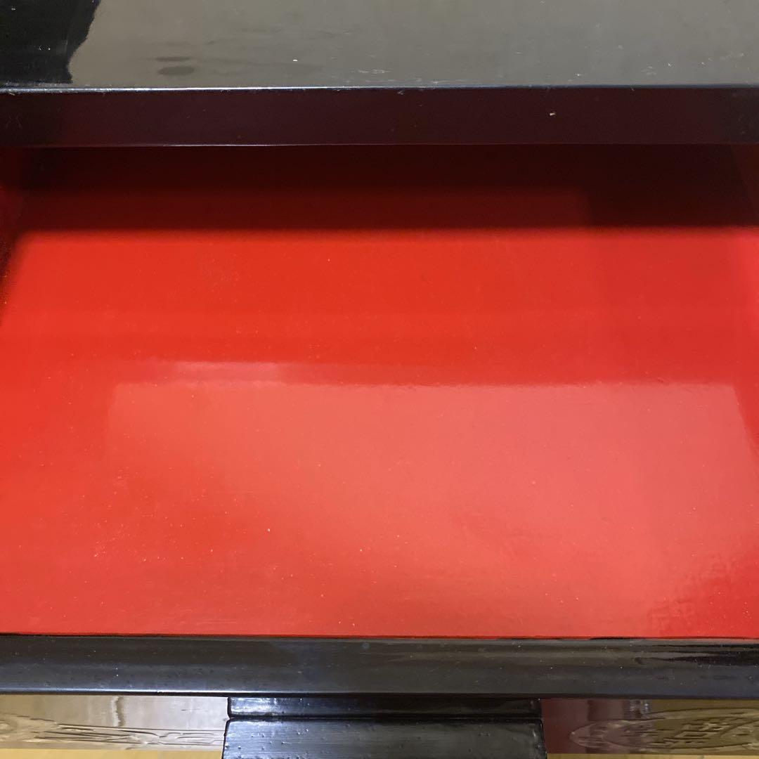 螺鈿細工　収納棚　らでん