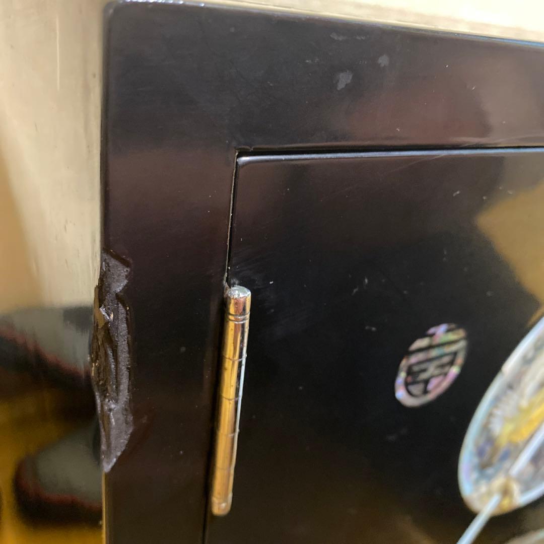 螺鈿細工　収納棚　らでん