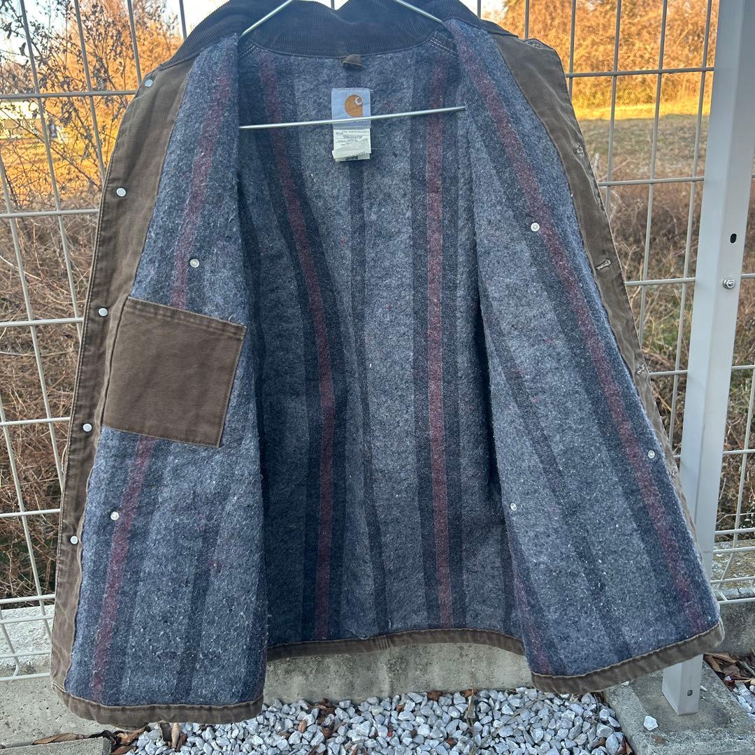 USA製　Carharttカーハートミシガンチョアコート M カバーオールCHT