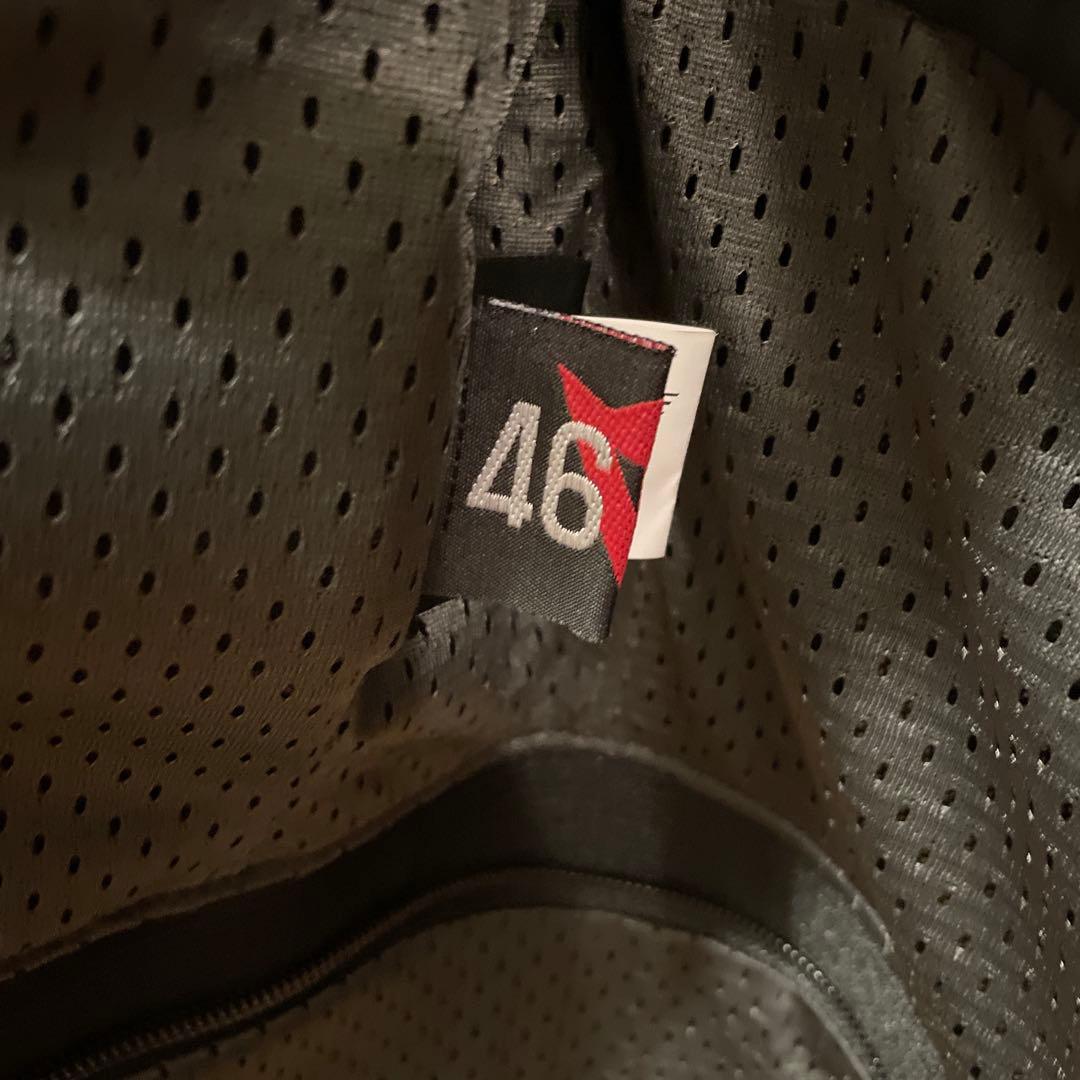 値上げ予定あり！DAINESE ジャケット サイズ46 ブラック/レッド