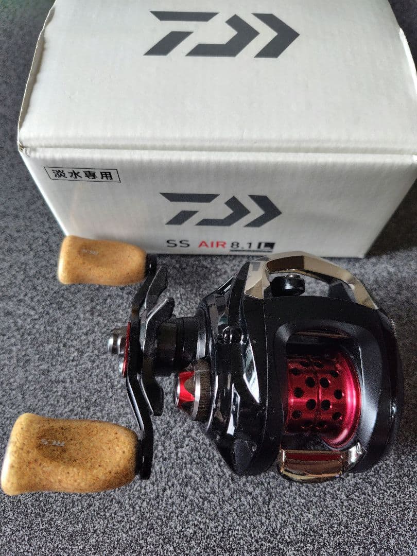 てく　DAIWA SS AIR 8.1 Lベイトリール