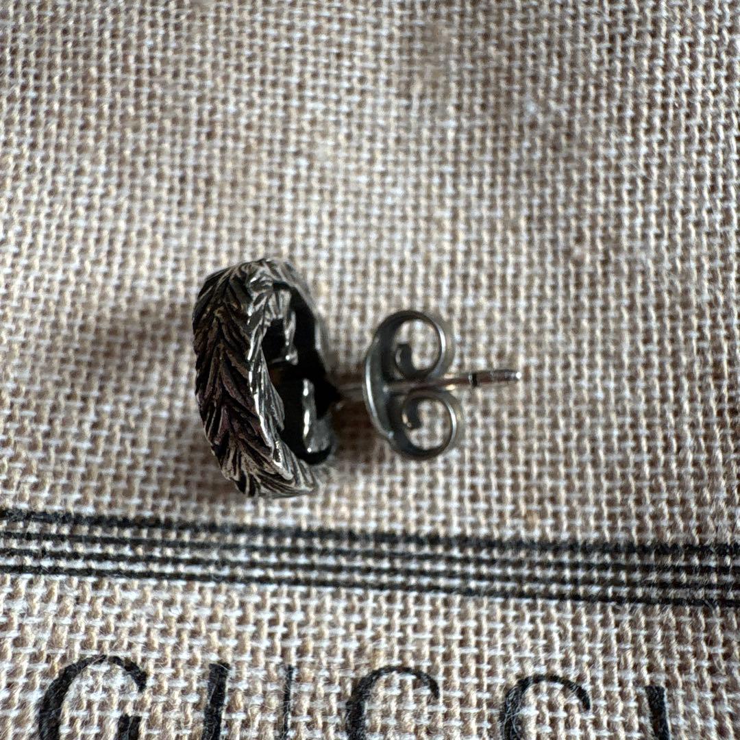 GUCCI シルバー片耳用ピアス