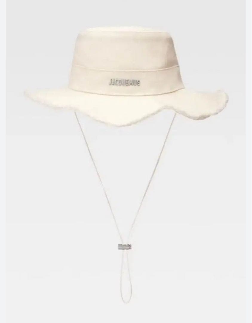 JACQUEMUS アイボリー バケットハット ル ボブ アーティショー