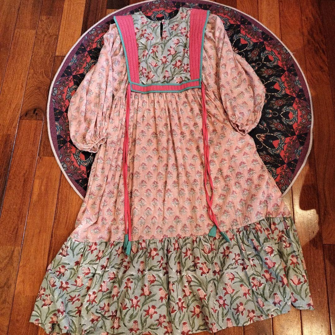 saruche ロングスリーブワンピース