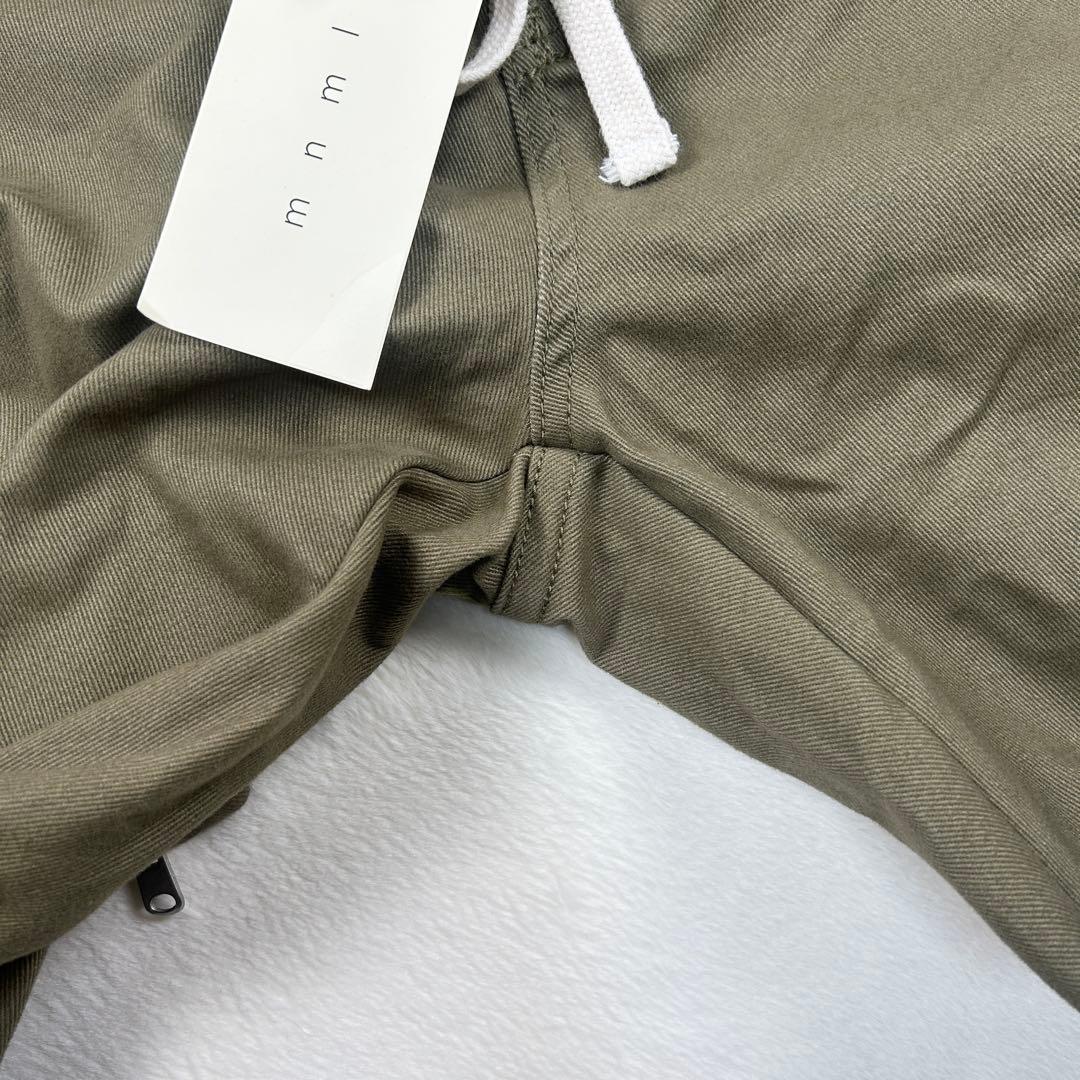 b1494✨新品タグ付✨【mnml】カーゴパンツ　ジョガーパンツ　Olive　M
