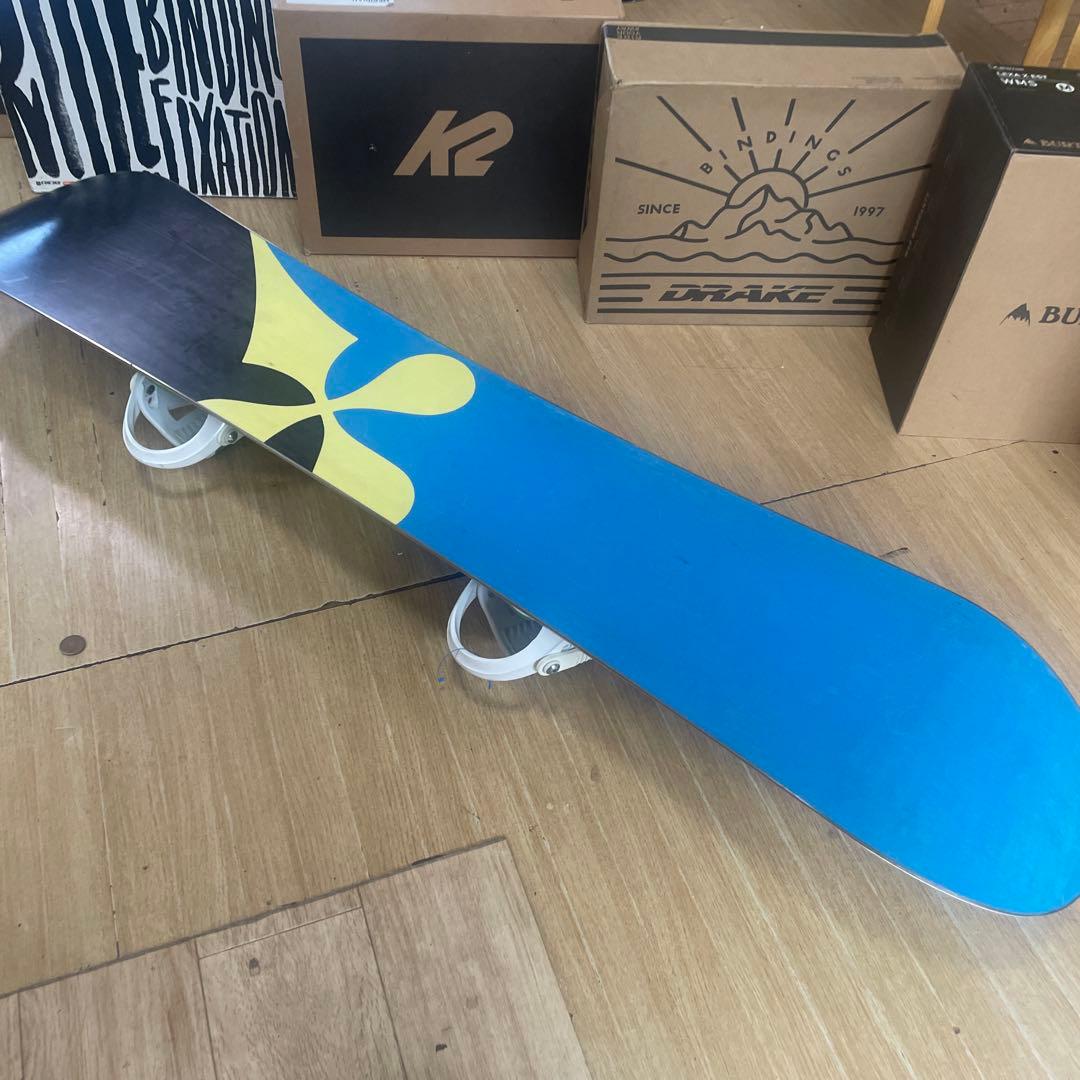 BURTON×SALOMON　バートン　バインディング付　スノーボードセット