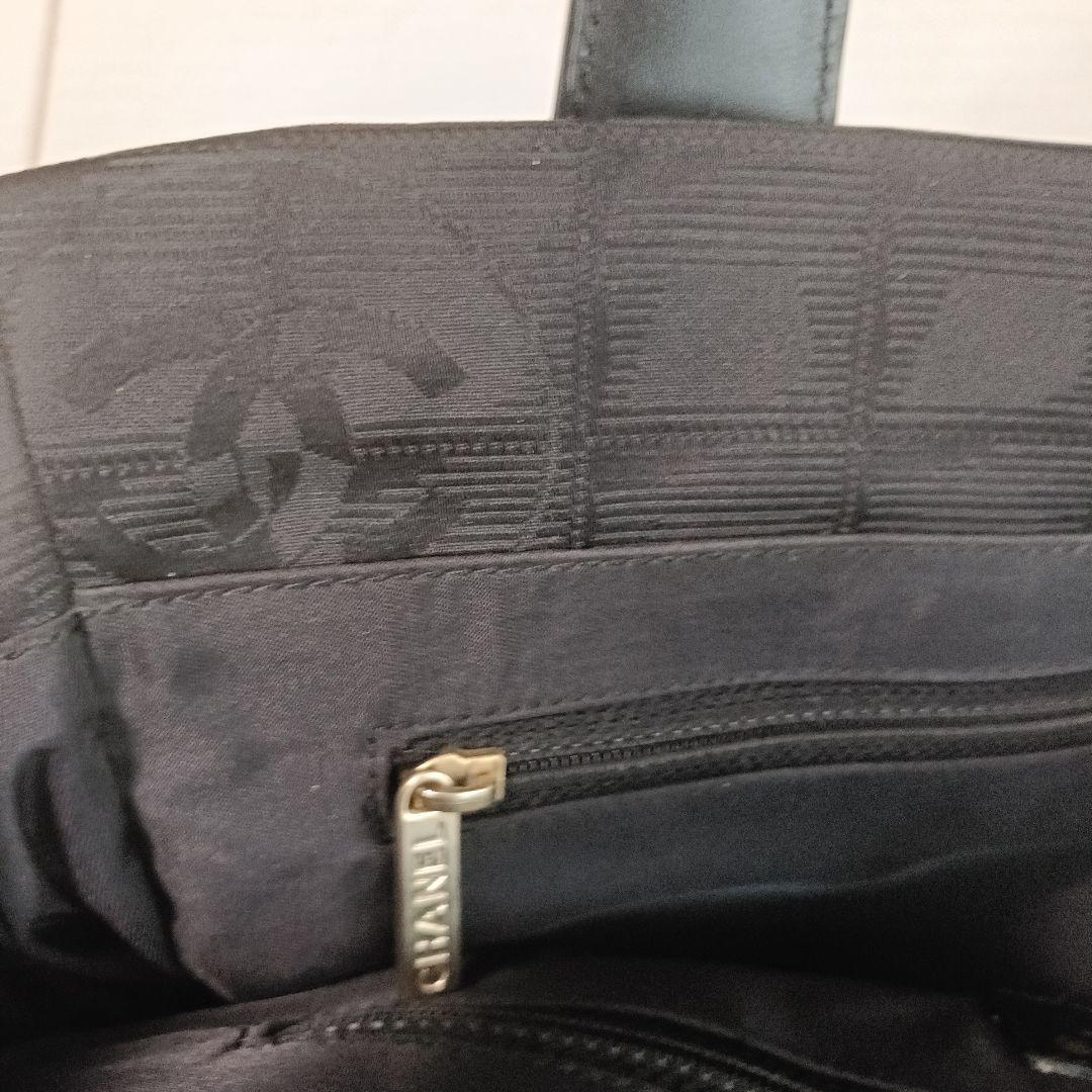CHANEL ブラック トートバッグ