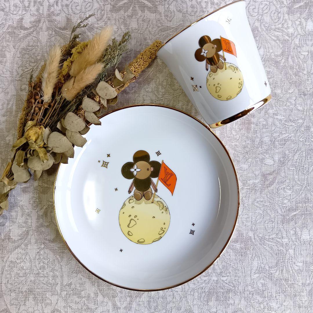 ヴィトン Louis Vuitton カップ プレート ヴィヴィエンヌ 美品