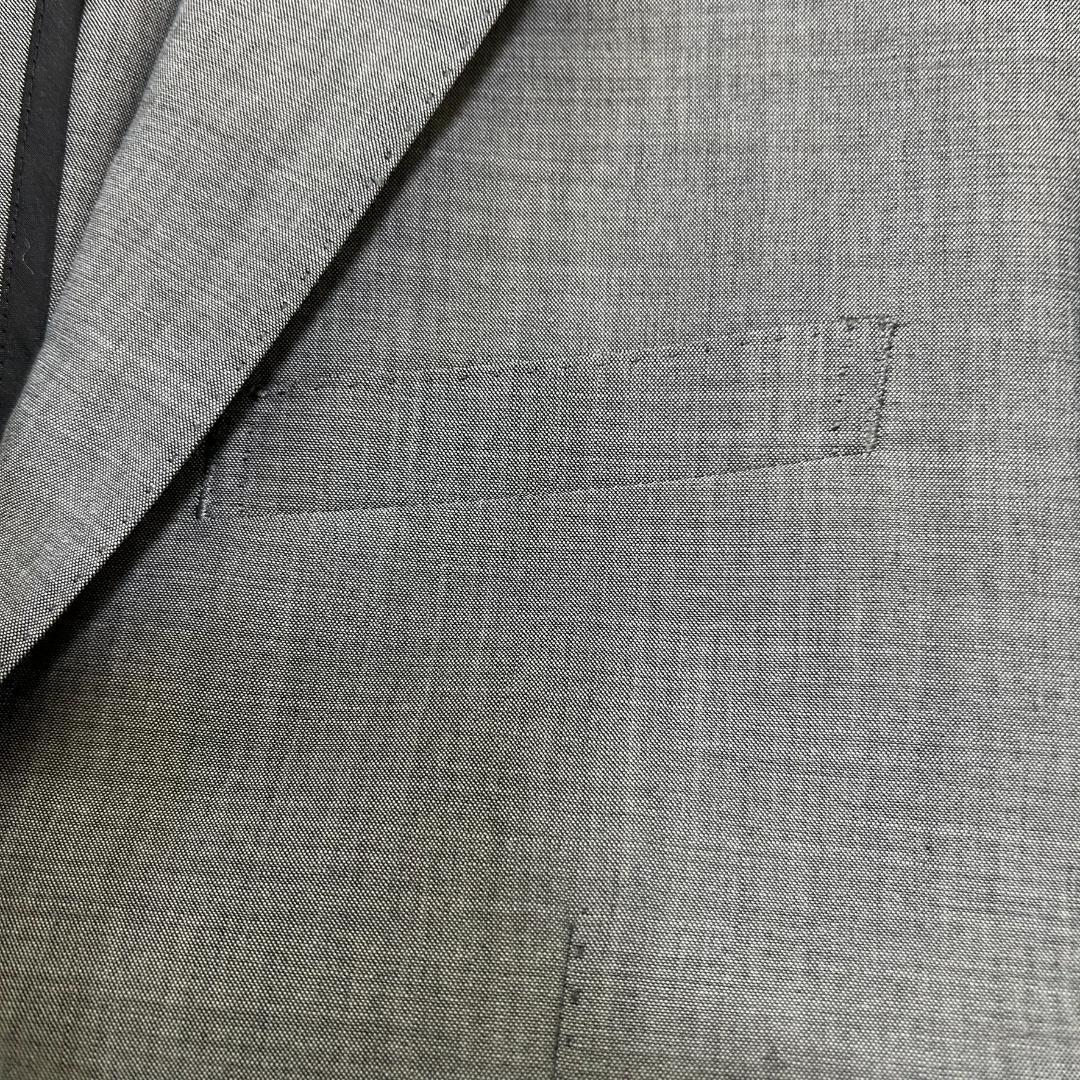 品　ラブレス　セットアップ　シルク　モヘヤ　ウール　グレー　三陽商会　M　背抜き