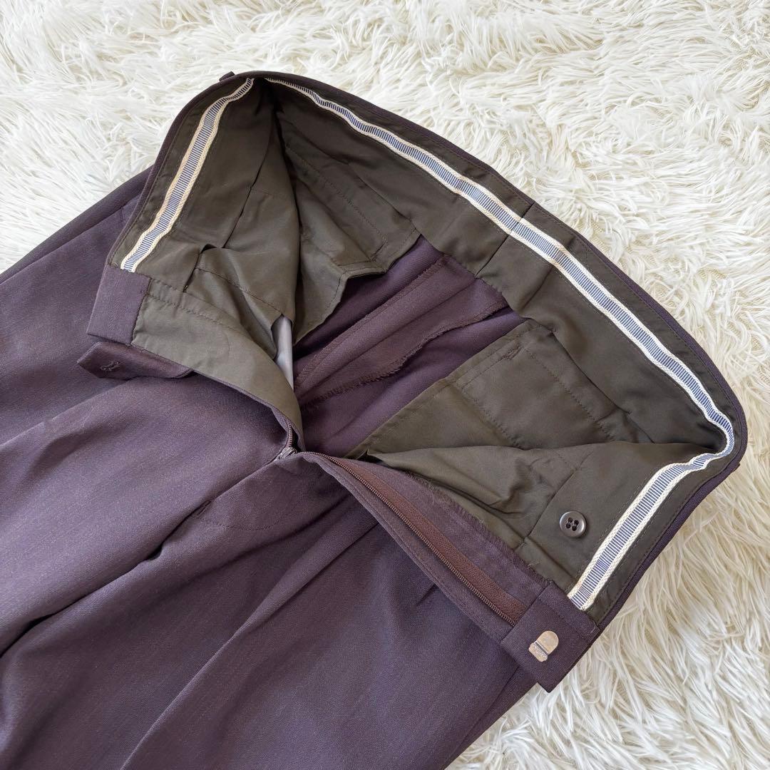 JABLOT ✨80.90.vintageダブル 昭和レトロ スーツ こげ茶