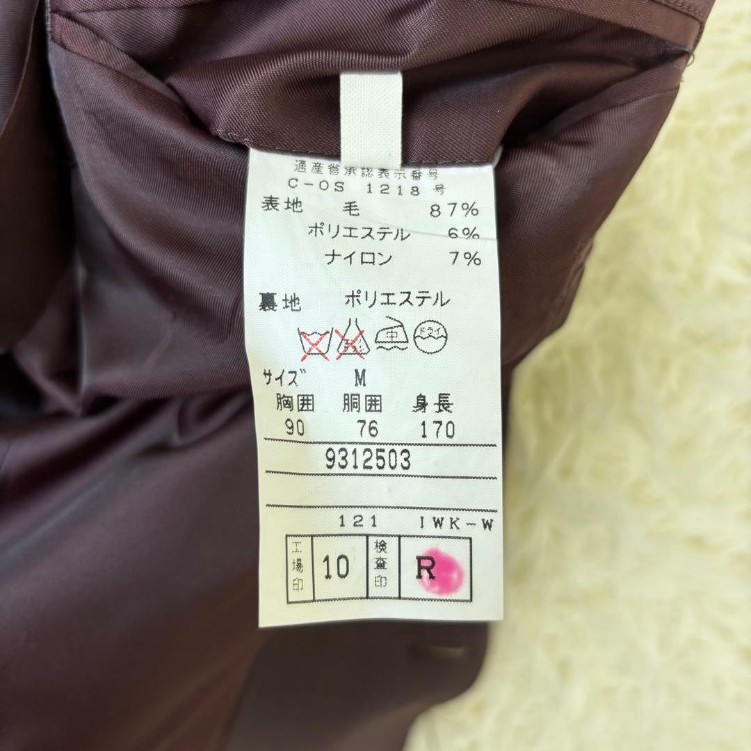 JABLOT ✨80.90.vintageダブル 昭和レトロ スーツ こげ茶