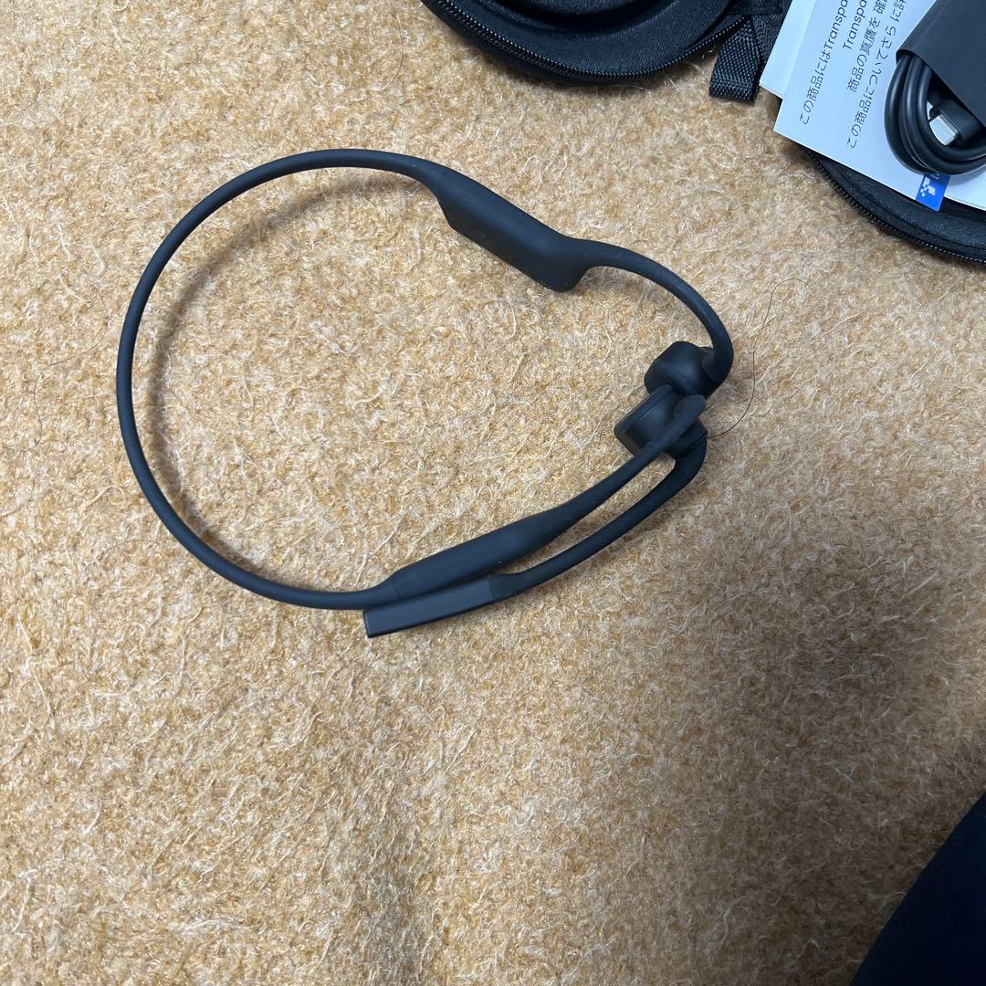 OPENCOMM 2 骨伝導イヤホン ブラック