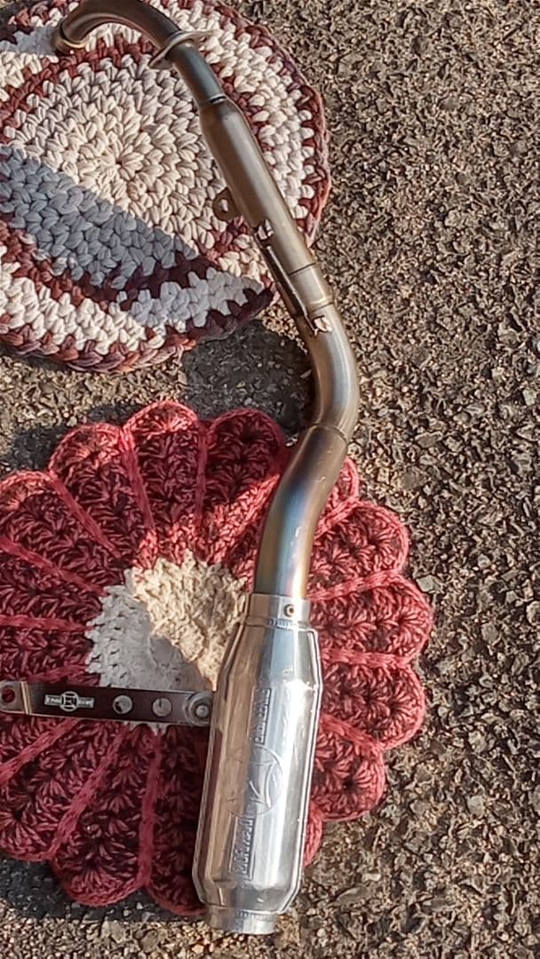 モンキーZ50J用モリワキモナカチタンマフラー