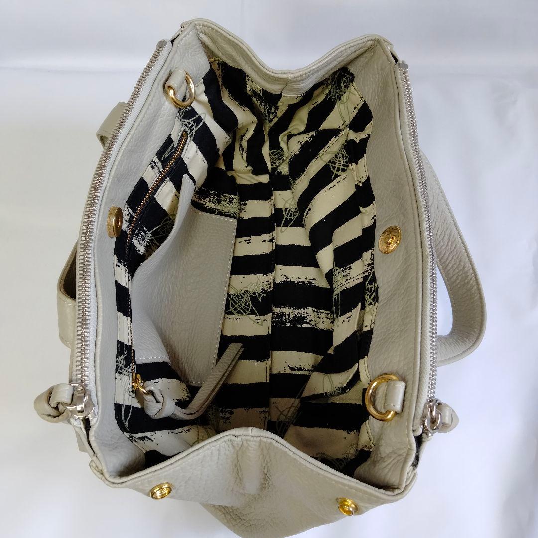 ヴィヴィアンウエストウッド ショルダーバッグ ハンドバッグ グレー オーブ