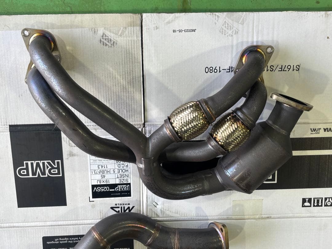 GR86 BRZ用エキマニ フジツボ スーパーEX 説明書 自動車試験証明書付き