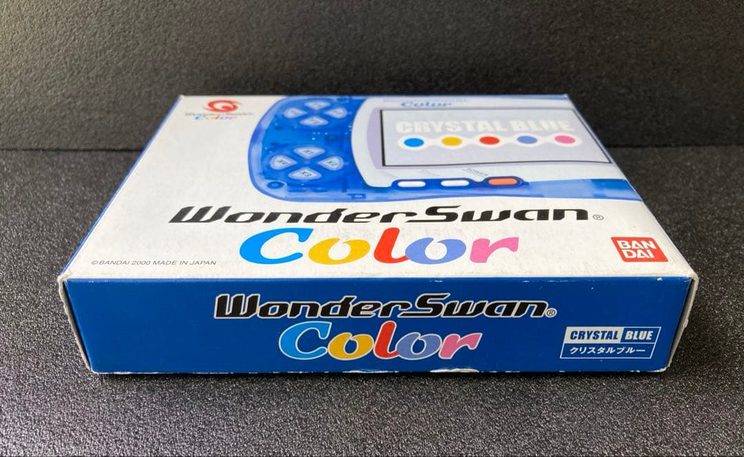 【希少】新品未使用 ワンダースワンカラー　クリスタルブルー