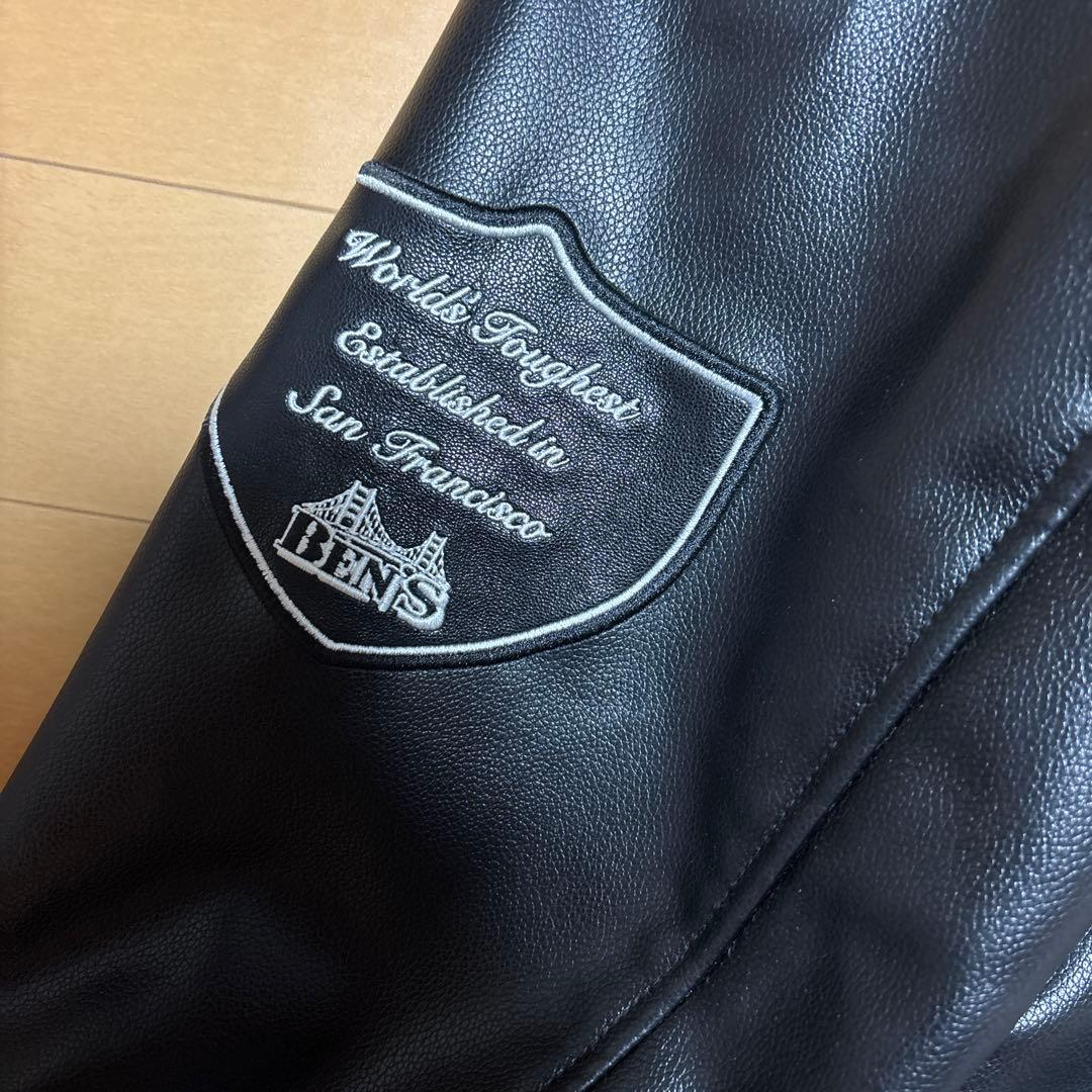 BEN DAVIS レザー スタジャン　M