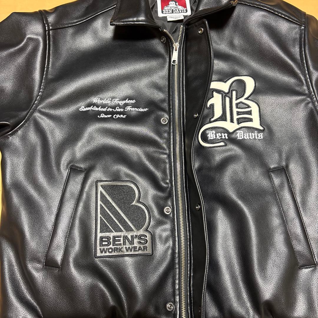 BEN DAVIS レザー スタジャン　M