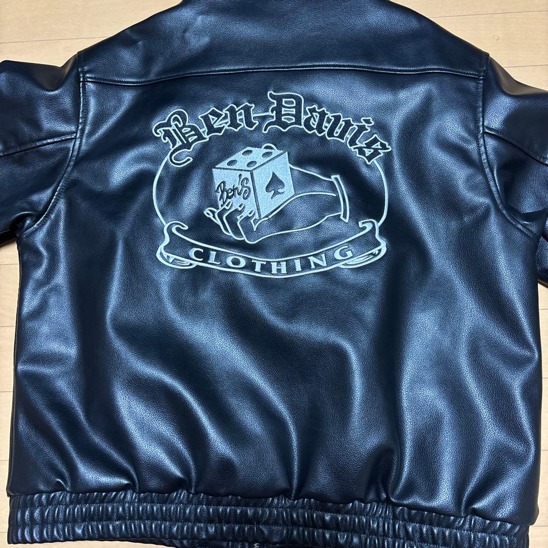 BEN DAVIS レザー スタジャン　M