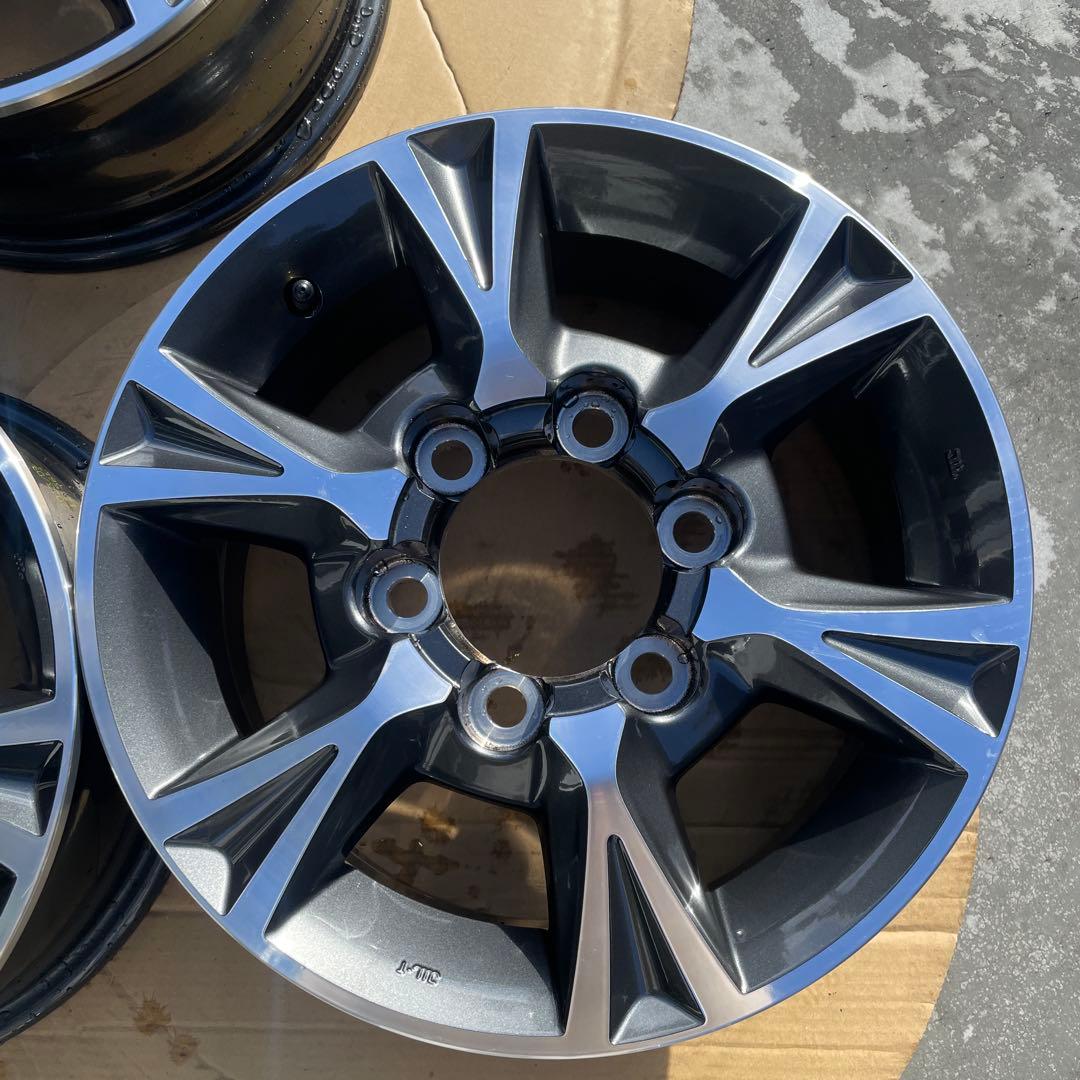 ハイエース　純正アルミホイール4本　新車外し