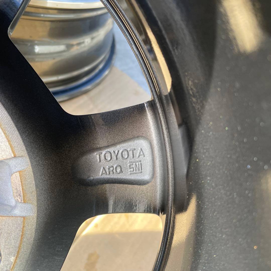 ハイエース　純正アルミホイール4本　新車外し