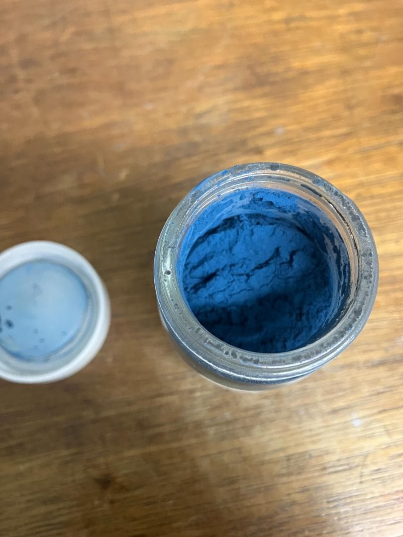 放光堂　天然　焼群青12C　約5両　岩絵具　日本画用