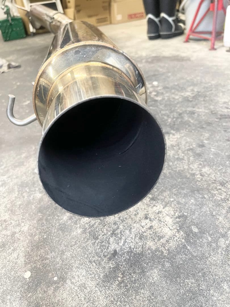 w*a様 ◆マツダRX-7FC3S用◆RS☆Rステンレスマフラー◆100Φ割れな