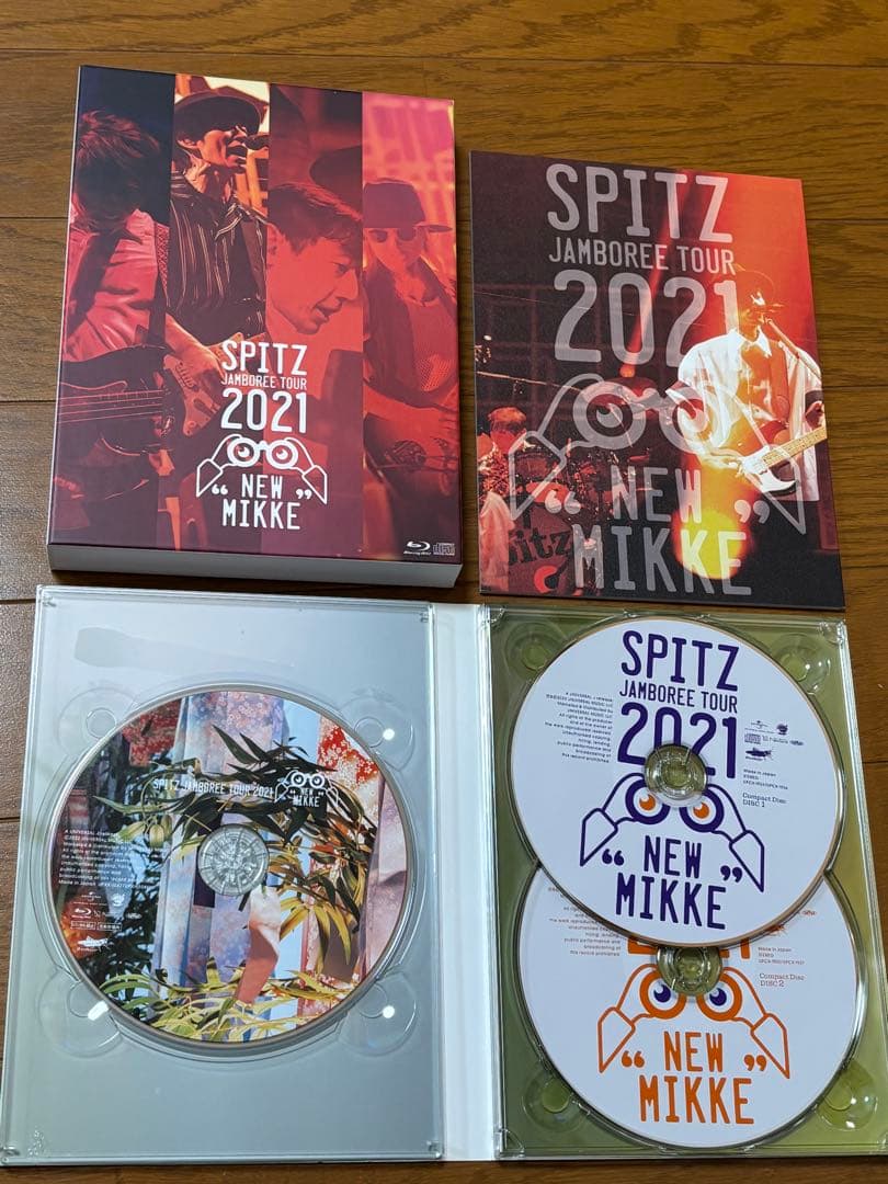 スピッツ TOUR 2021 NEW MIKKE Blu-ray 初回限定版