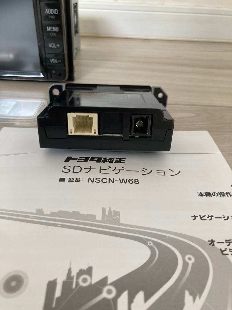 トヨタ 純正 SDナビ ワンセグ NSCN-W68 +トヨタ 純正 ETC