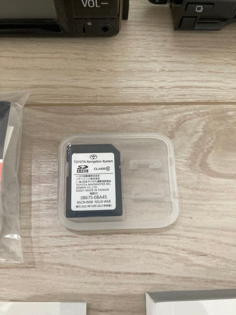 トヨタ 純正 SDナビ ワンセグ NSCN-W68 +トヨタ 純正 ETC