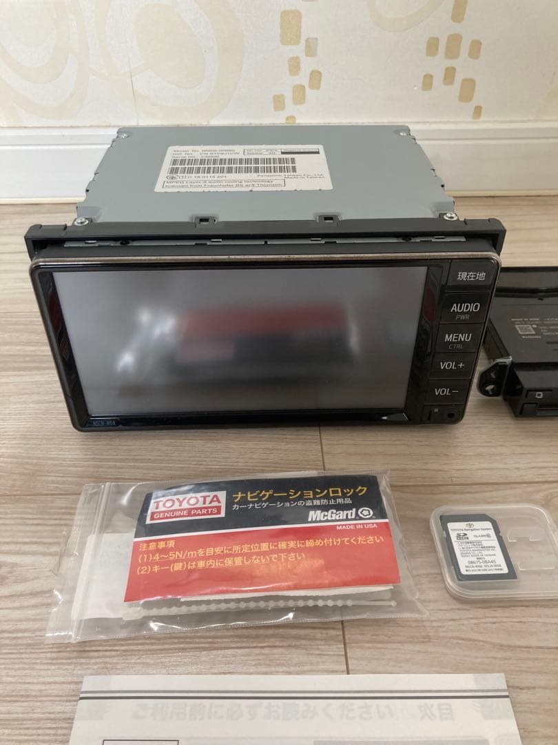 トヨタ 純正 SDナビ ワンセグ NSCN-W68 +トヨタ 純正 ETC