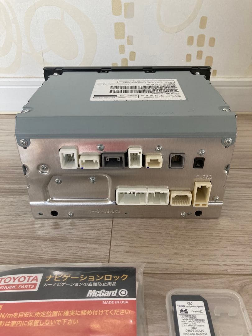 トヨタ 純正 SDナビ ワンセグ NSCN-W68 +トヨタ 純正 ETC