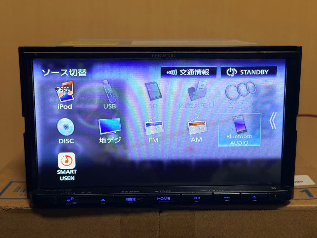 KENWOOD MDV-s708カーナビmap data 2020