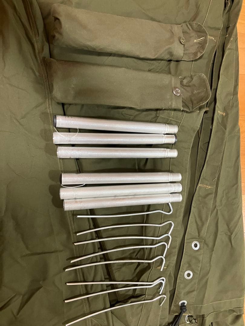 ポーランド軍幕　刻印あり　サイズ3