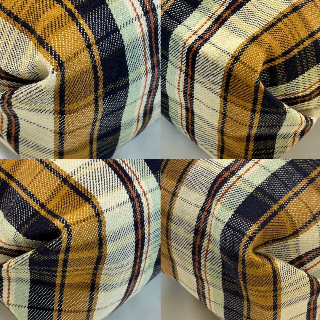 【美品】ヴィヴィアンウエストウッド トートバッグ キャンバス オーブ 総柄 茶