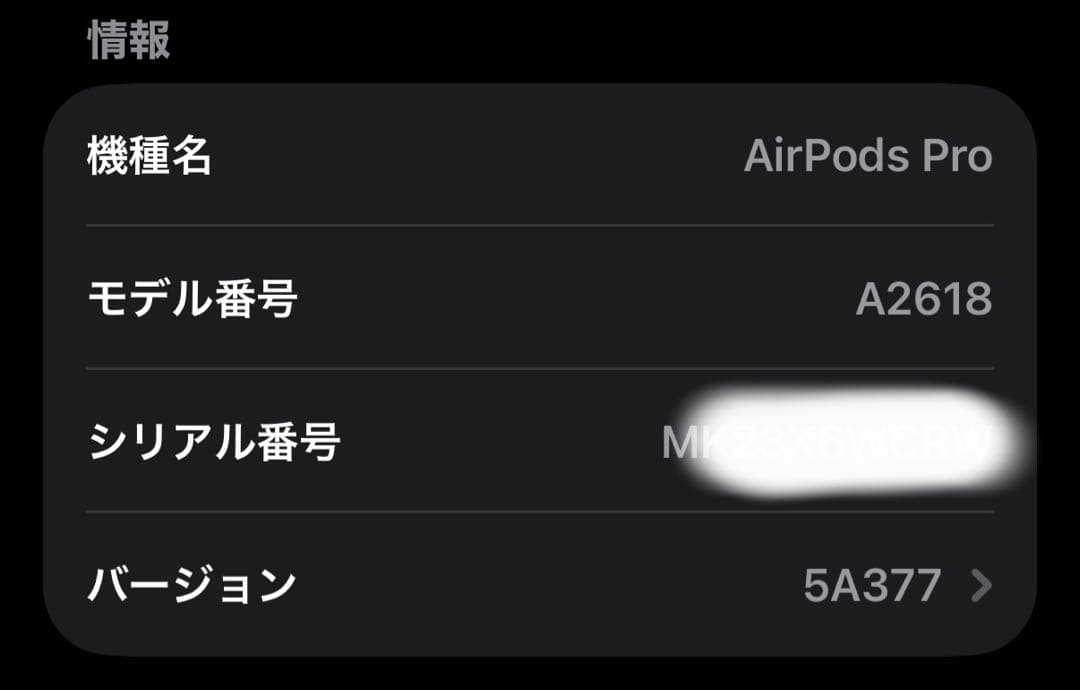 ☆美品☆Apple AirPods Pro 第2世代