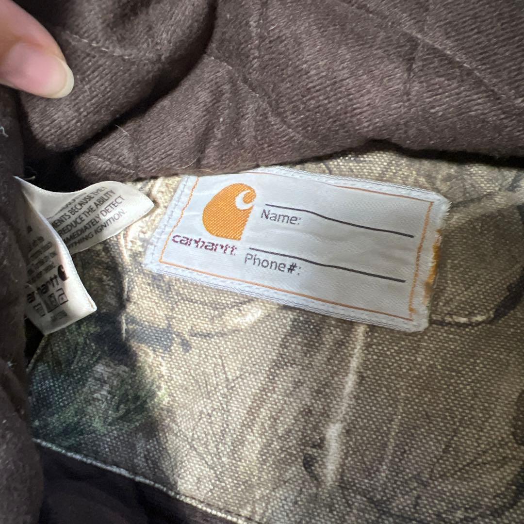 希少 Carhartt アクティブジャケット リアルツリーカモ キッズ