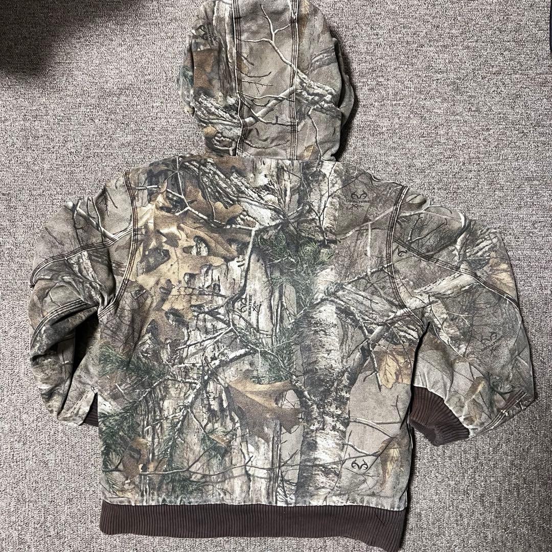 希少 Carhartt アクティブジャケット リアルツリーカモ キッズ