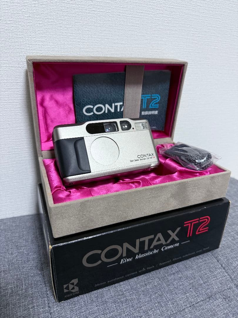 【動作確認済】CONTAX T2 作例あり