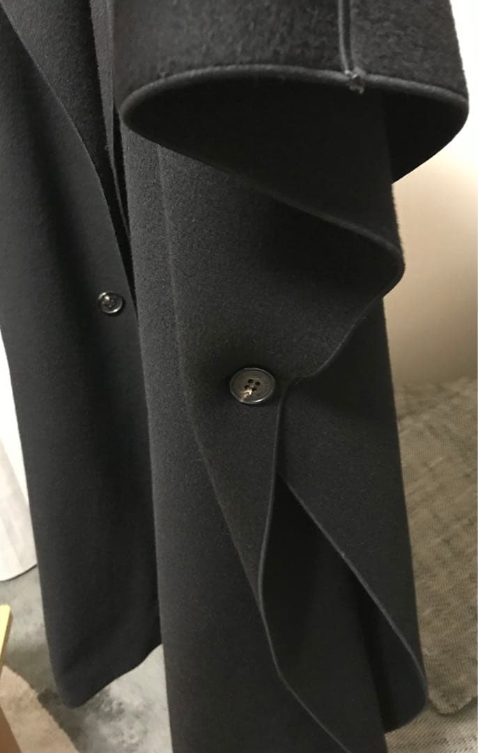 vaneum クロークコート　ブラック