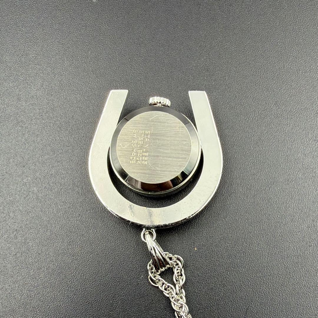 Chandler / チャンドラー 手巻き ペンダントウォッチ 馬蹄 シルバー