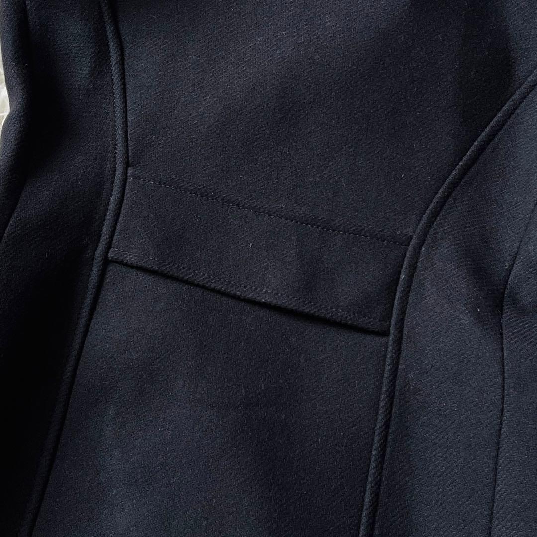 【希少✨】ZARA　MANTECO　ナポレオンジャケット　ダブル　銀ボタン　黒