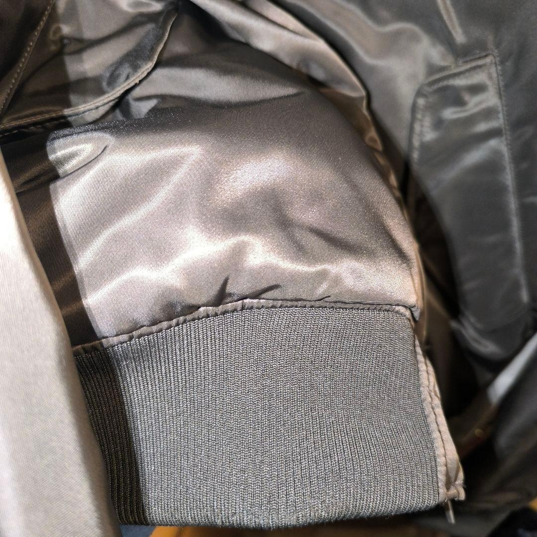 【希少美品】ユニクロ+J ハイブリッドダウンMA-1ブルゾン L 2021秋冬