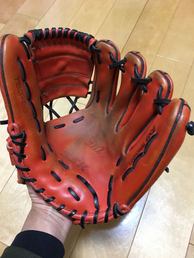 【4478186836】SSK Z-ONE 硬式グローブ オレンジ