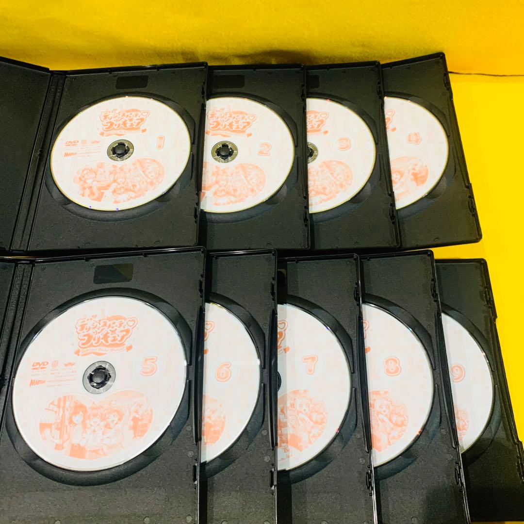 【新品ケース収納】デリシャスパーティ プリキュア DVD 全15巻 全巻セット