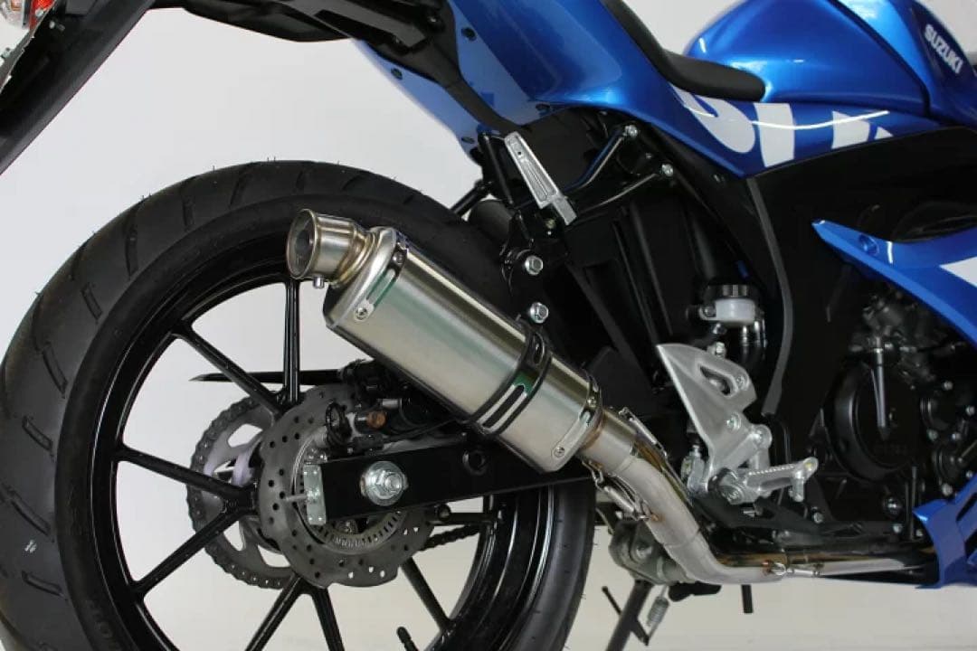 HMS GSX-R125 バイクマフラー デルタ バイクマフラー