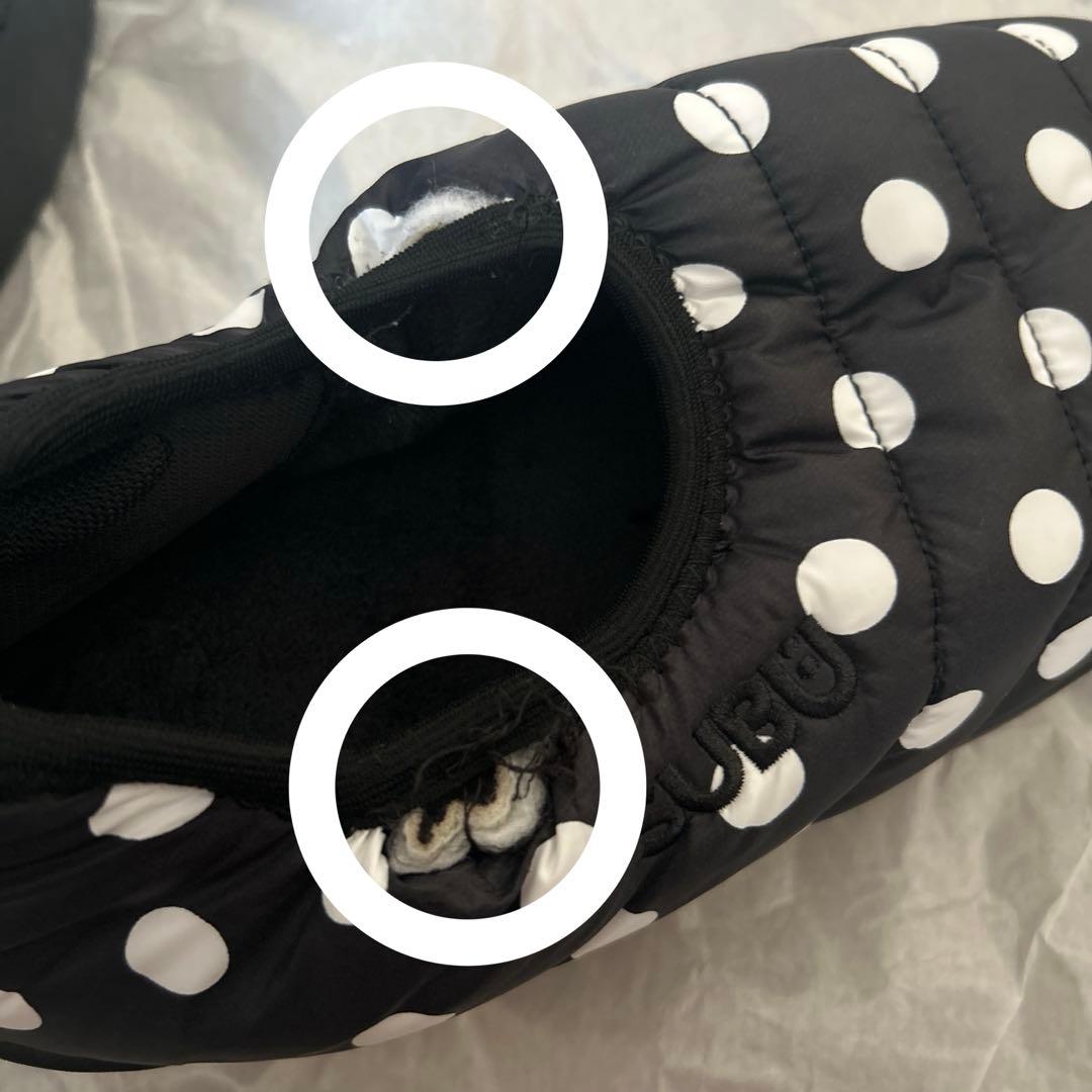 subu 厚底 ドット