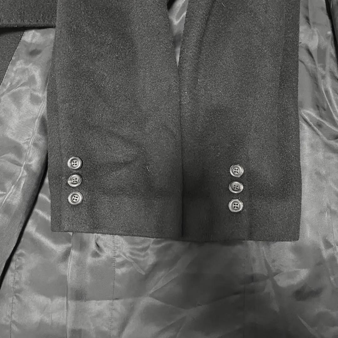 ANNE  II アンクライン　ロングコートカシミヤ100% 黒